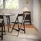 Flash Furniture Holden Commercial Grade Early American Solid Wood Folding Dining Chair, 4PK 4-ZH-8005-3-EAW-GG - alternate 5